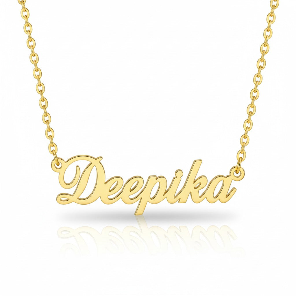 Classic Bold Name Necklace