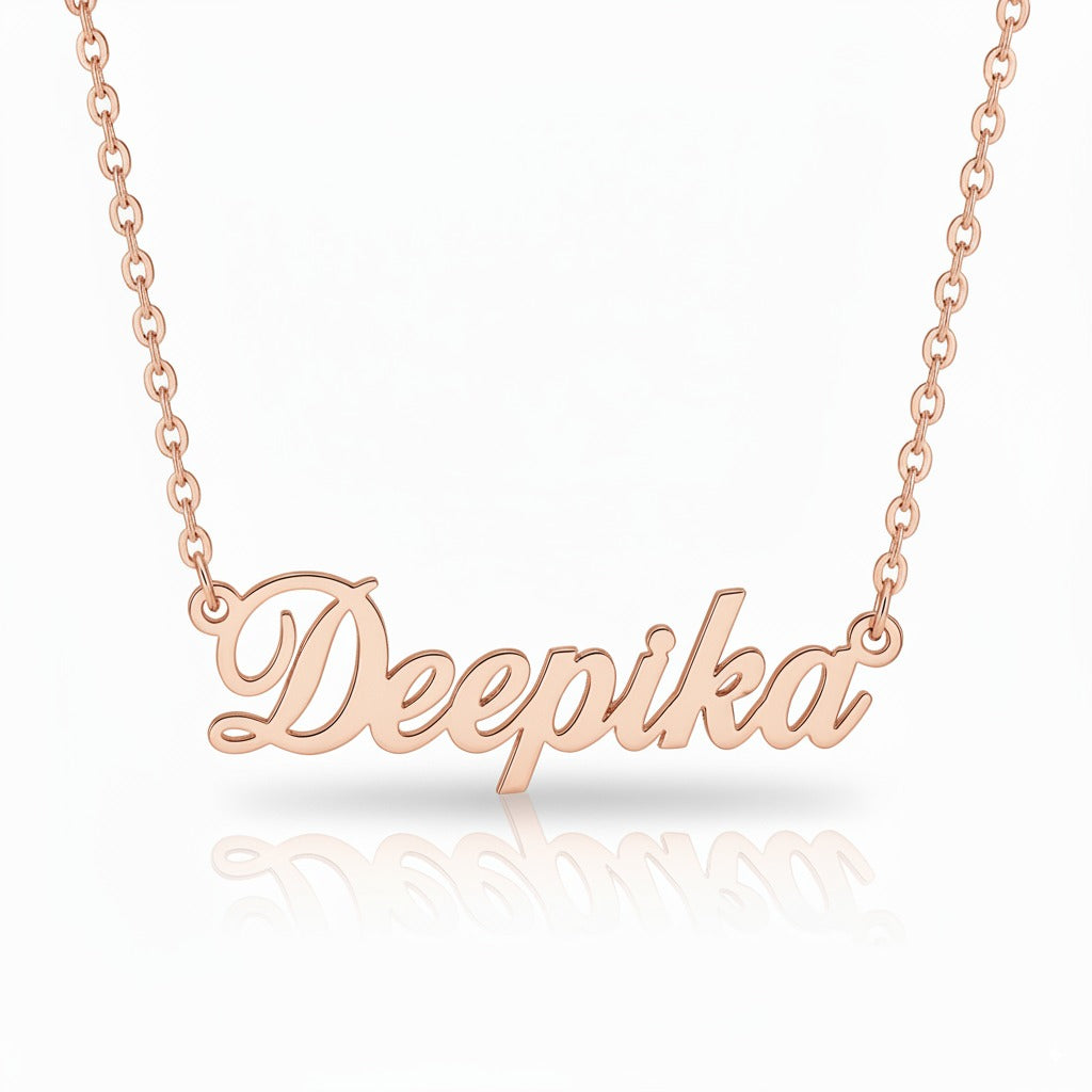 Classic Bold Name Necklace
