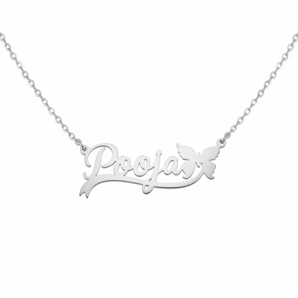 Butterfly Bliss Name Necklace