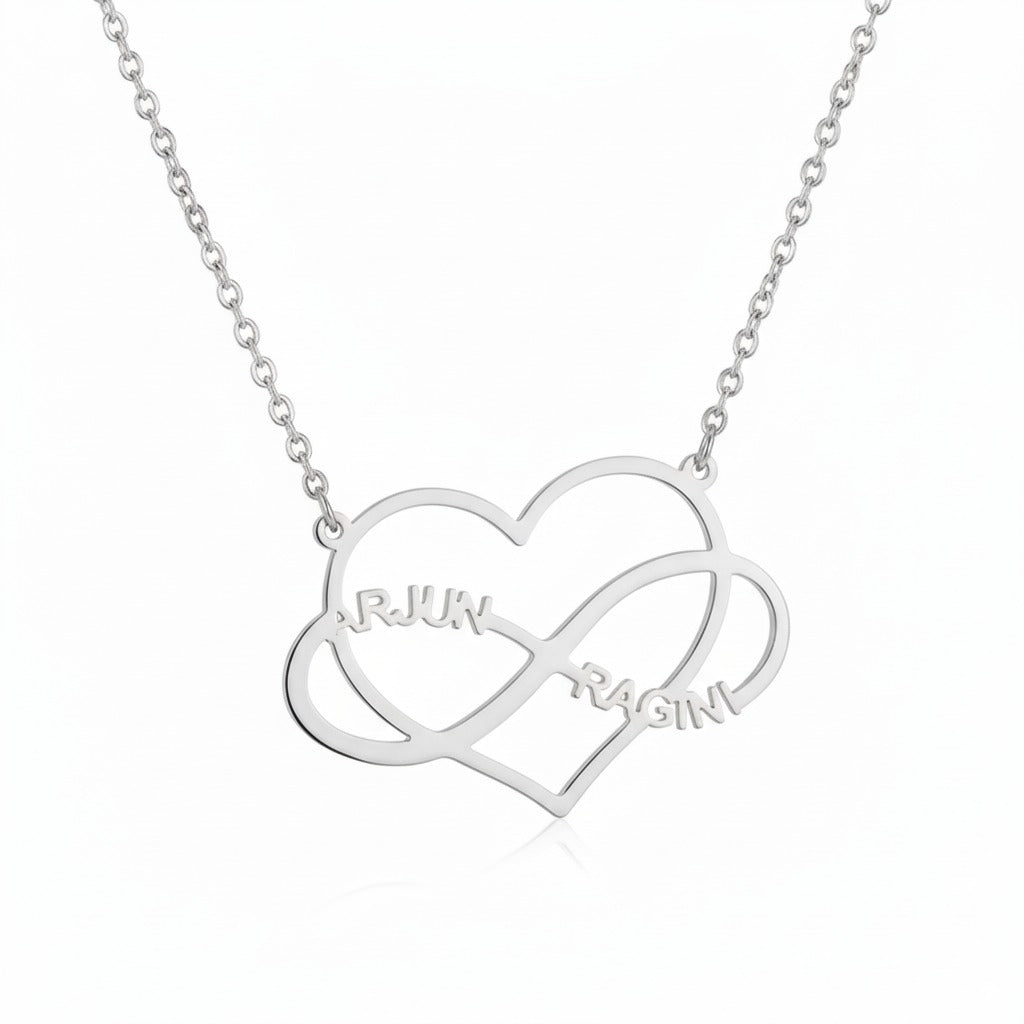 Twin Hearts Forever Necklace