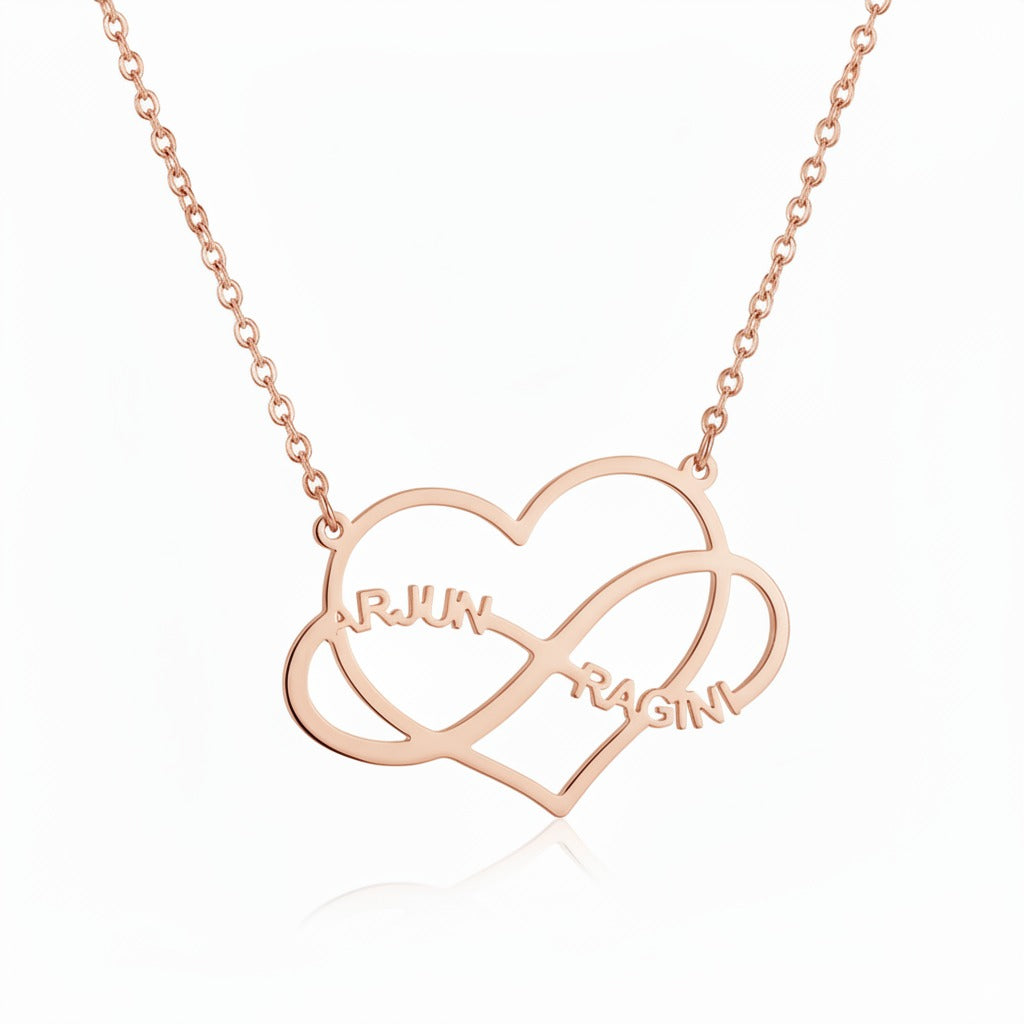 Twin Hearts Forever Necklace