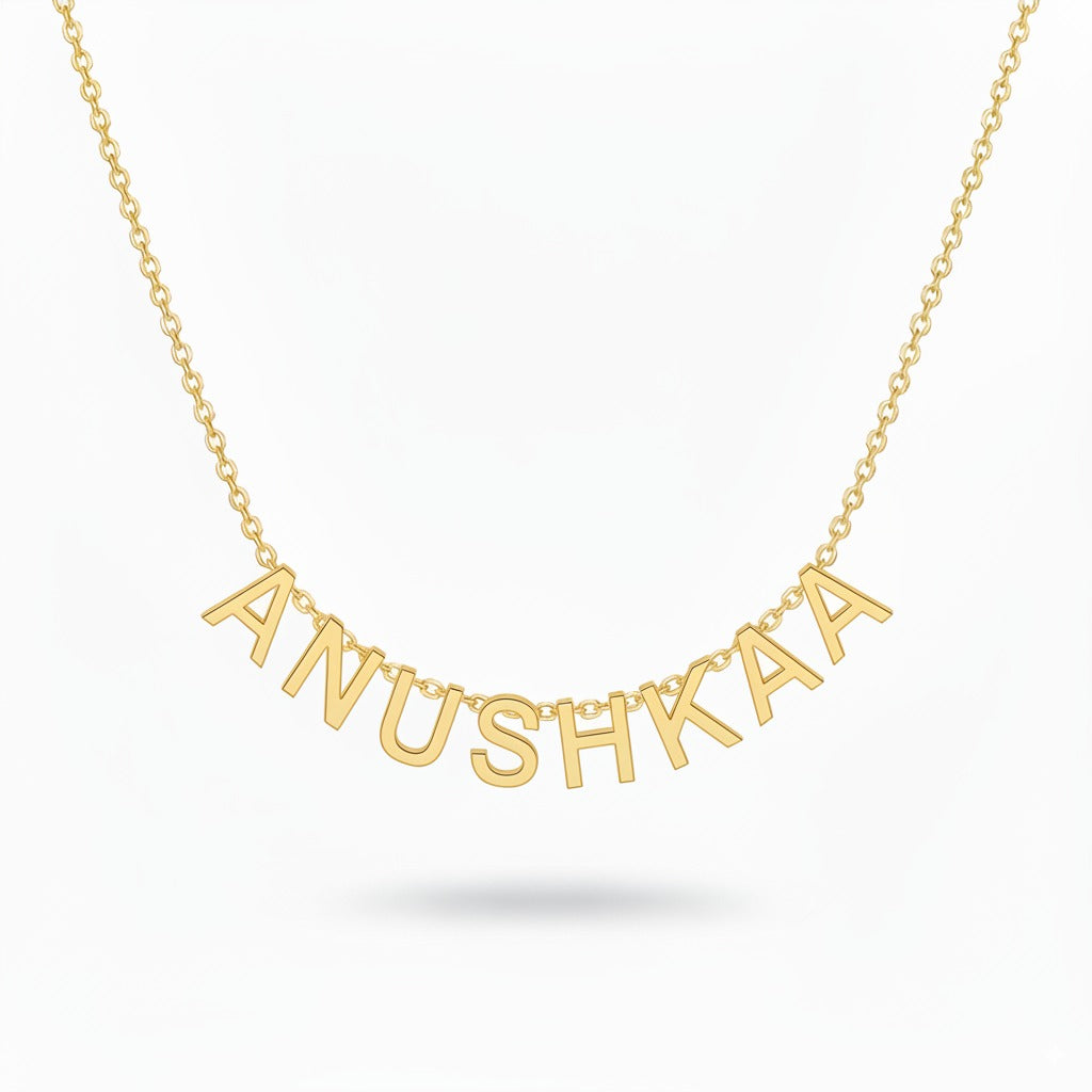 Chic Letter Spaced Necklace