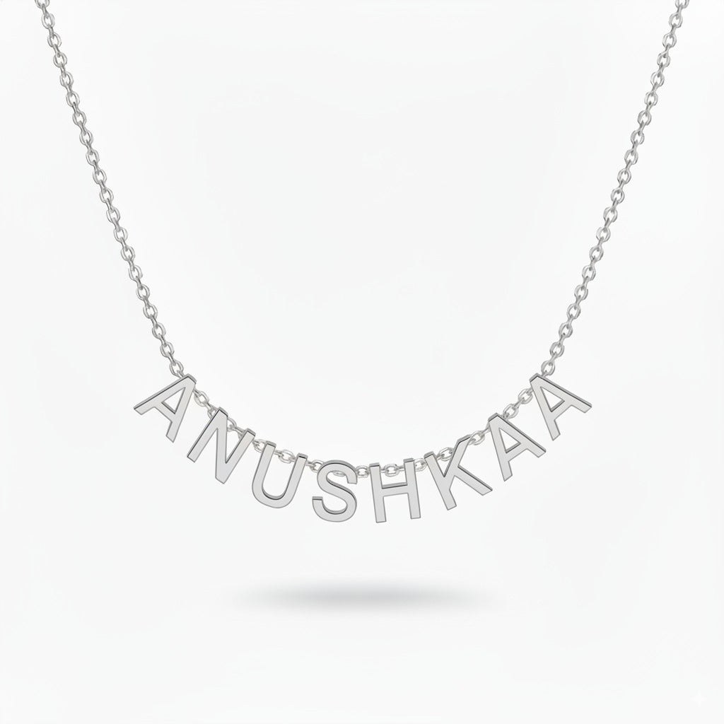 Chic Letter Spaced Necklace