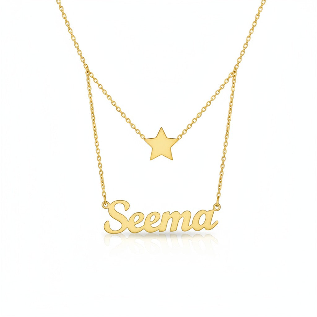 Stellar Duo Layered Necklace