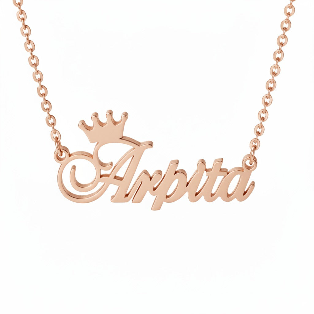 Royal Flair Personalized Necklace