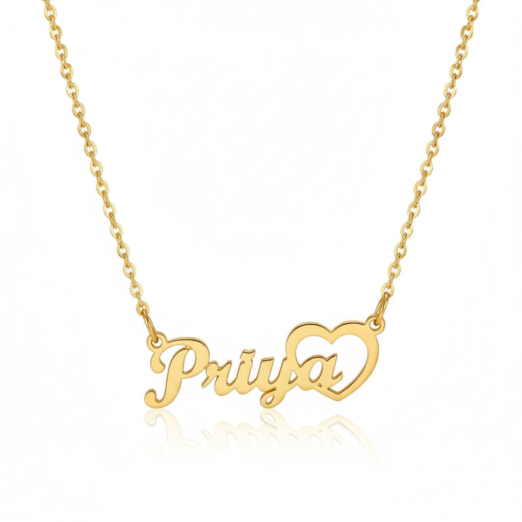 Radiant Romance Name Necklace