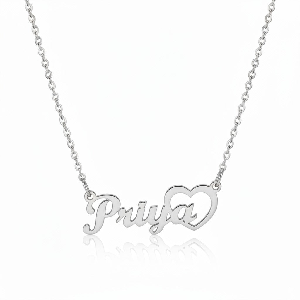 Radiant Romance Name Necklace