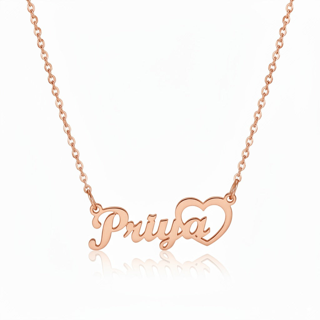 Radiant Romance Name Necklace