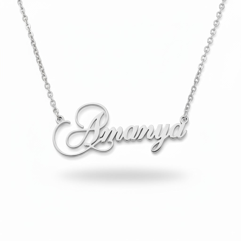 Elegant Loops Custom Necklace