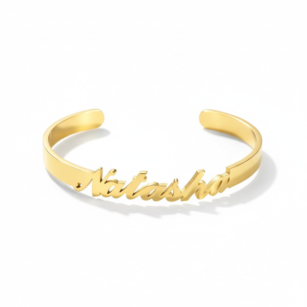 Minimal Curve Name Cuff