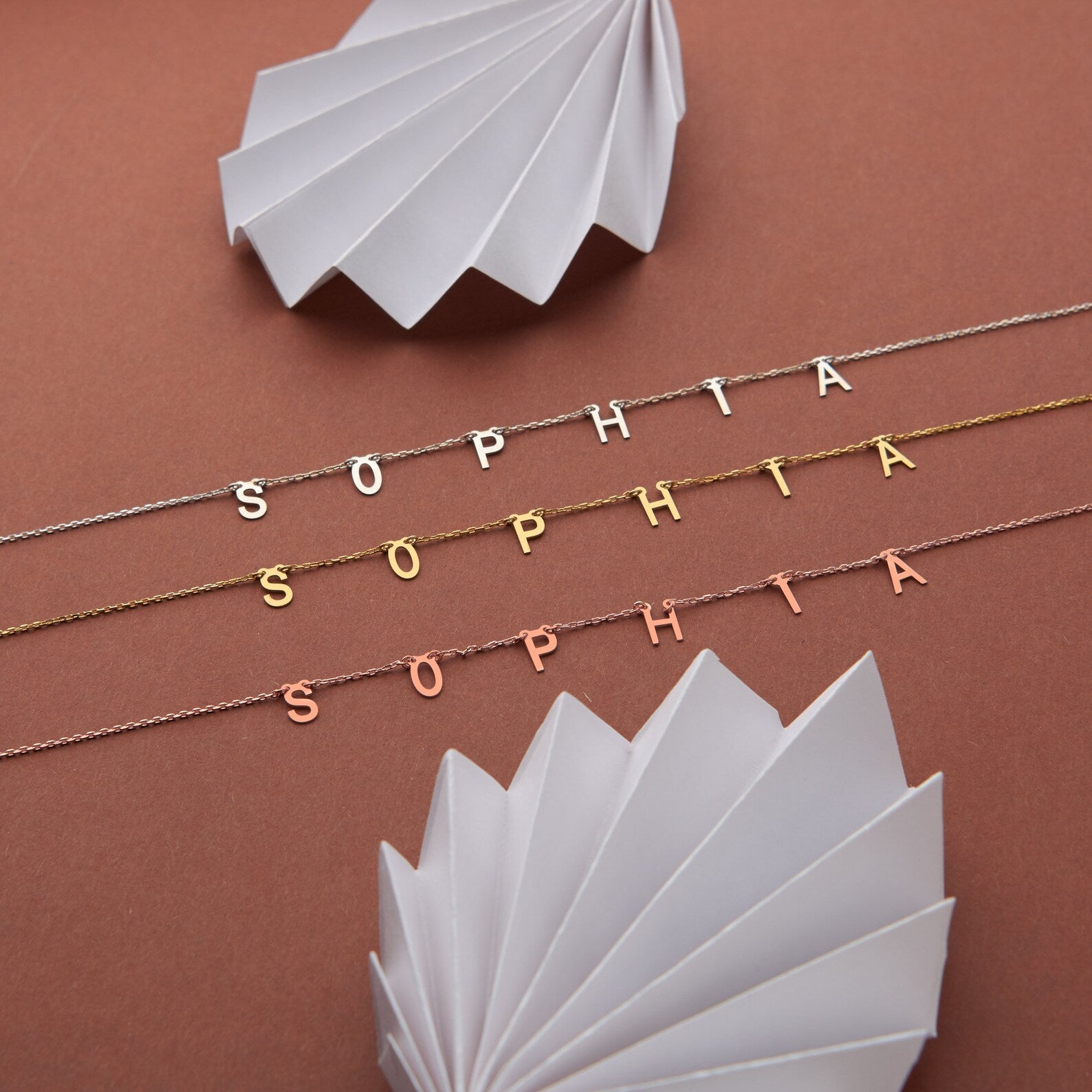 Chic Letter Spaced Necklace