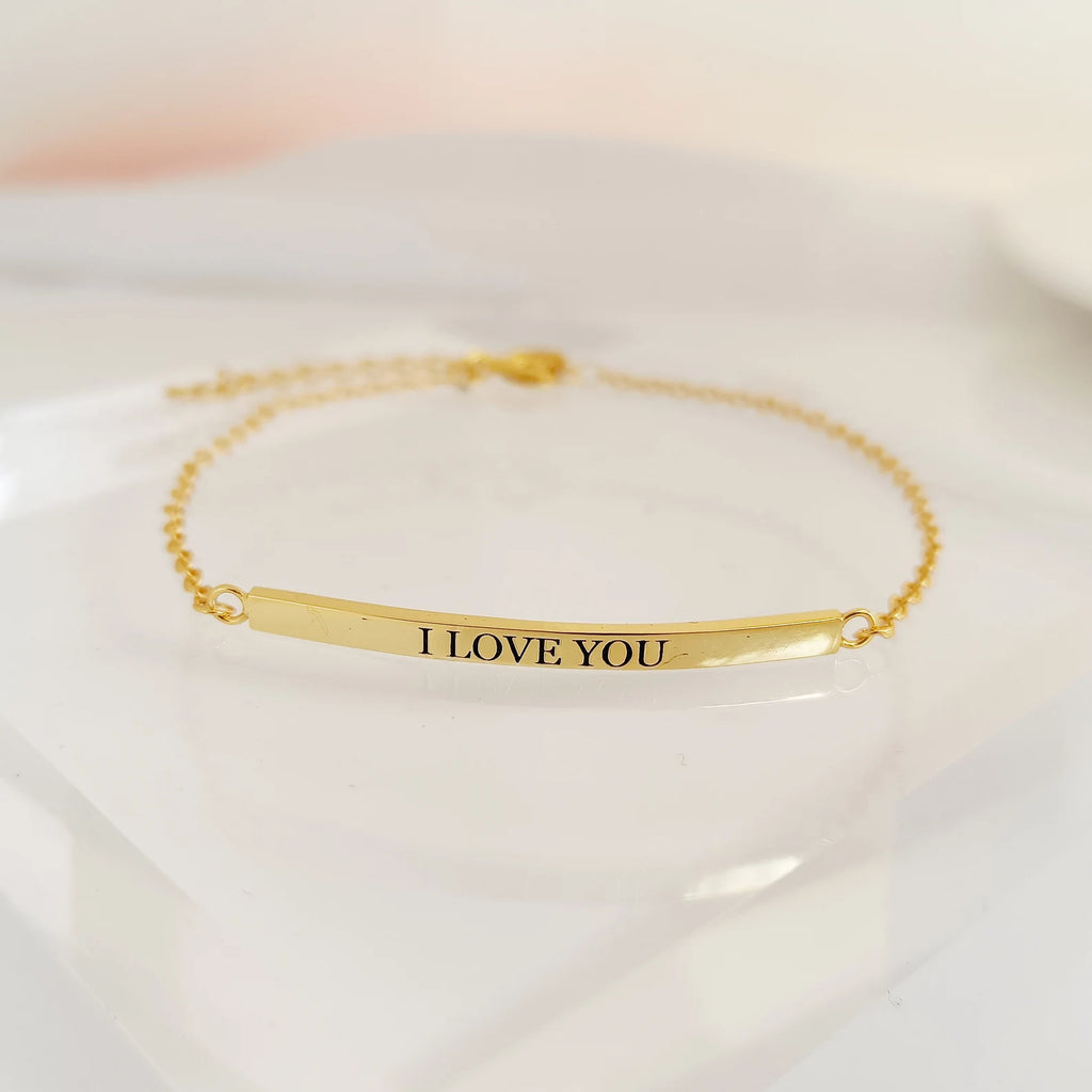 Signature Bar Bracelet – Adjustable