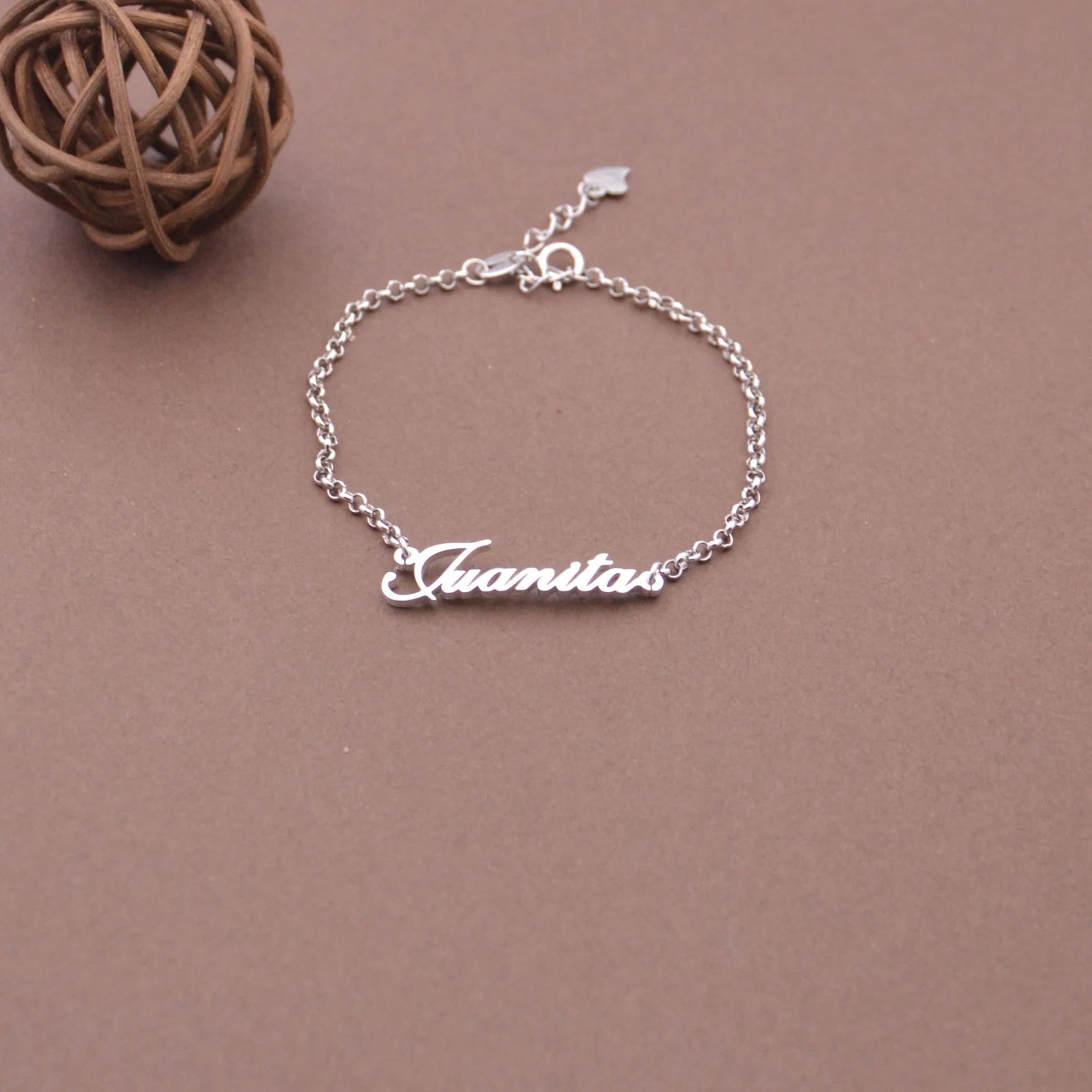 Modern Bold Name Bracelet