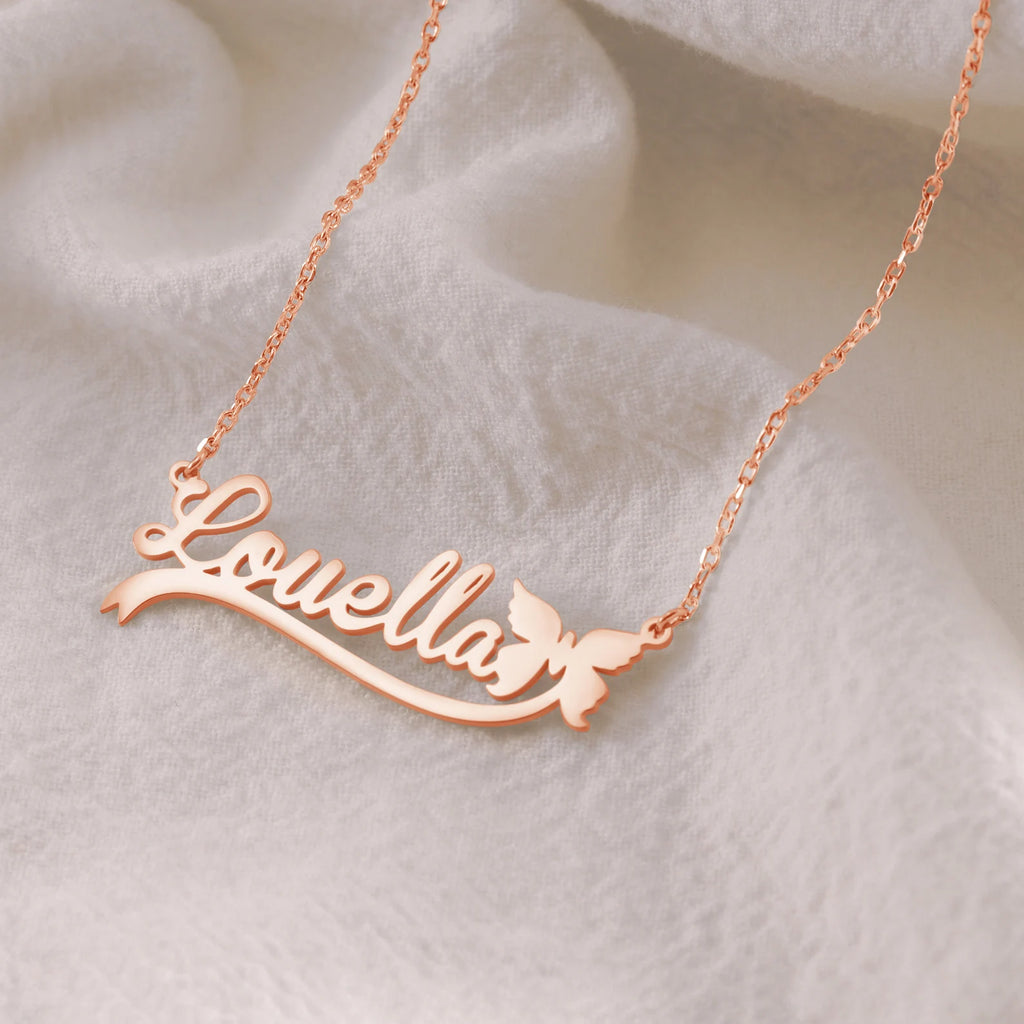 Butterfly Bliss Name Necklace