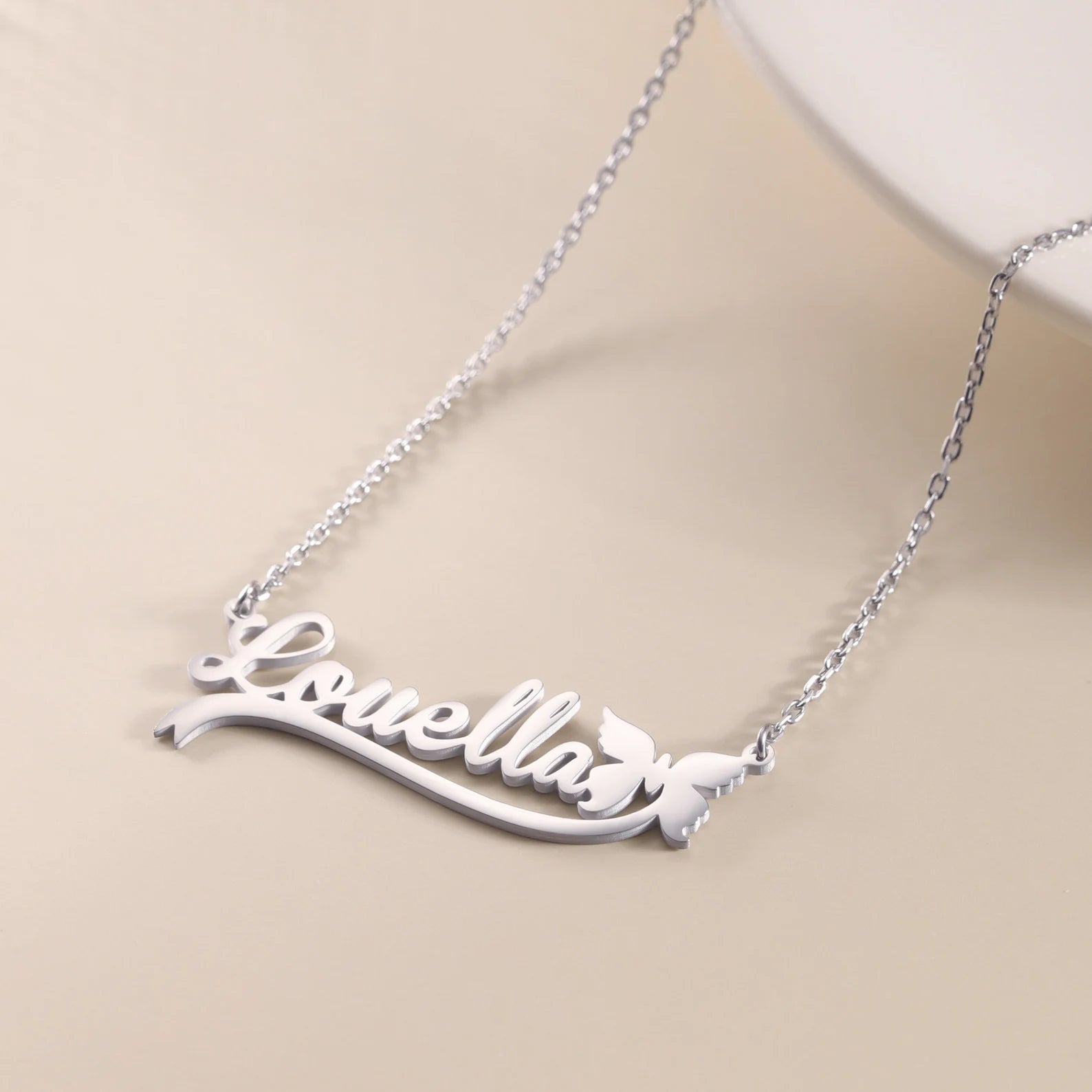 Butterfly Bliss Name Necklace