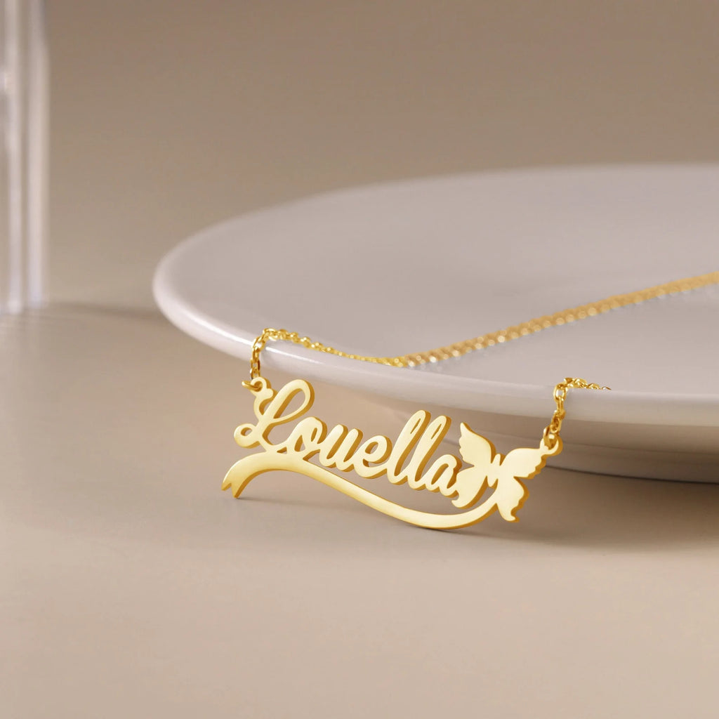 Butterfly Bliss Name Necklace