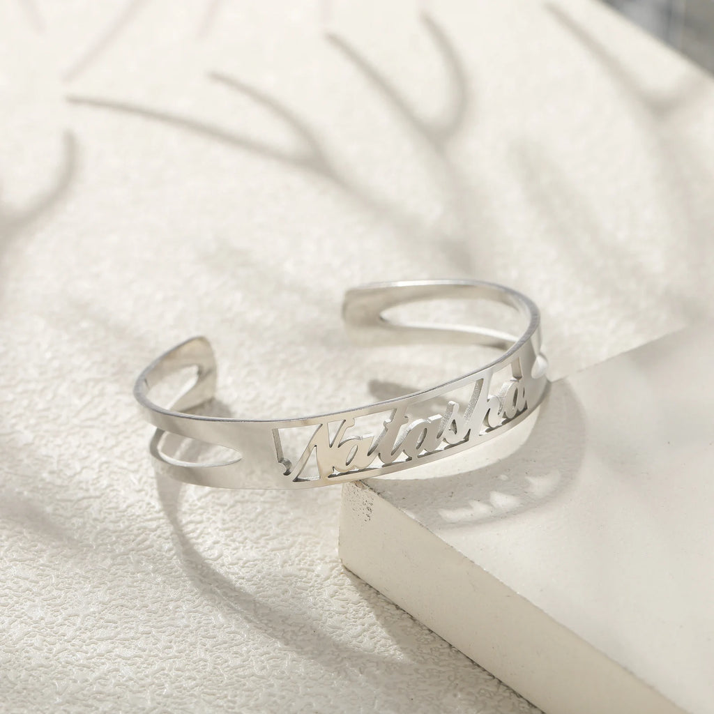 Luxe Frame Name Bracelet