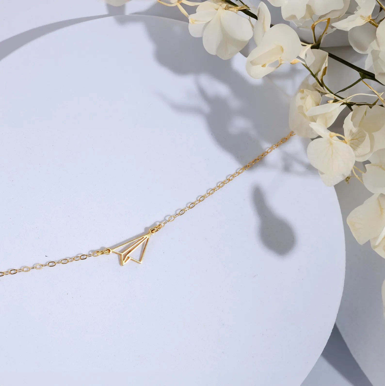 Wanderlust Paper Plane Bracelet